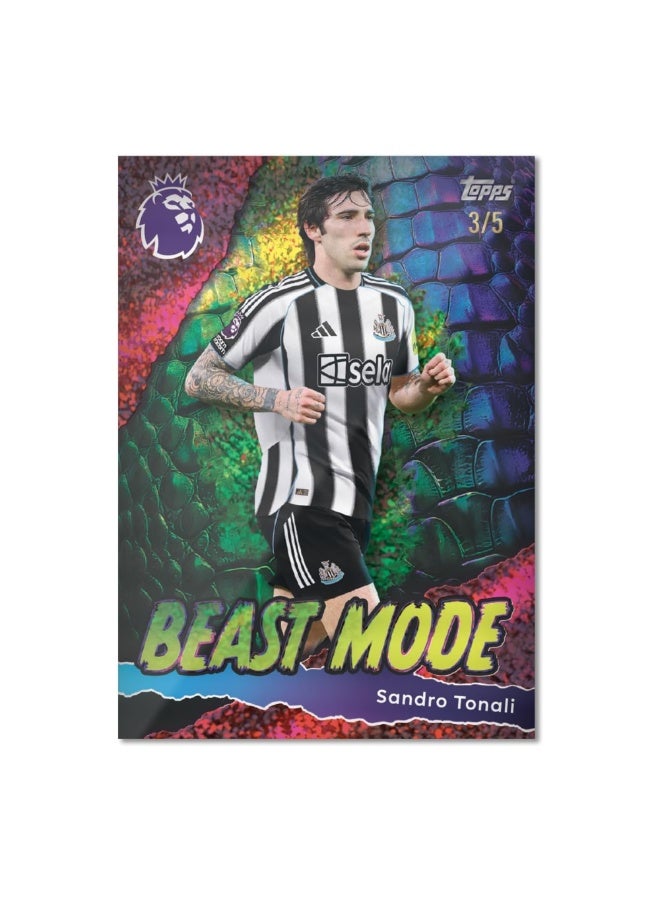 Topps Premier League 2025/2026 Collectible Football Trading Cards, Mega Tin "Goal Machines" with 40 Cards + 3 Exclusive "Goal Machines" Limited Edition Cards, Officially Licensed Product - Image 4